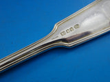 Fiddle Thread by James Robinson Sterling Silver Dinner Fork 4-Tine Turned Down