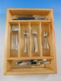 Kronesolv by J Tostrup Norway Sterling Silver Flatware Set Service 24 Pieces