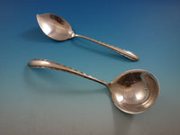 Silver Flutes by Towle Sterling Silver Flatware Service for 12 Set 107 Pieces