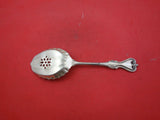 Old Colonial by Towle Sterling Silver Tomato Server pierced w/ flower  7 7/8"