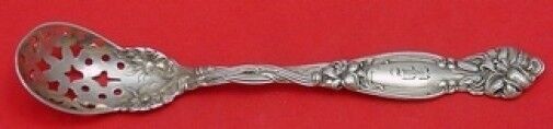 Frontenac by International Sterling Silver Olive Spoon Pierced Original 6"
