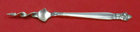 Silver Poppy by Lunt Sterling Silver Butter Pick Twisted 5 3/4" Custom Made