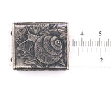 Anne Choi Snail and Oak Leaves Sterling Bead (#J5802)
