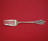 Trianon Pierced by Dominick and Haff Sterling Silver Cold Meat Fork 8 1/2"