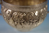 Fratelli Coppini Italian .800 Silver Sugar and Creamer Set 2pc Repoussed (#2771)