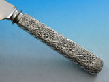 Antique Engraved by Tiffany and Co Sterling Silver Banquet Knife 10 5/8"