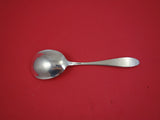 Buckingham Narrow by Shreve Sterling Silver Sugar Spoon mono "F" 6"