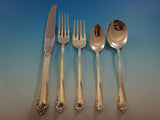 Dancing Flowers by Reed & Barton Sterling Silver Flatware Set 12 Service 63 Pcs