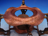 Joseph Heinrichs Mixed Metals Wood Chafing Dish w/ 3-D Rabbits Undertray (#8817)
