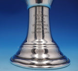 Judaica by ESCO Sterling Silver Rimonim for Torah with Star of David (#4887)