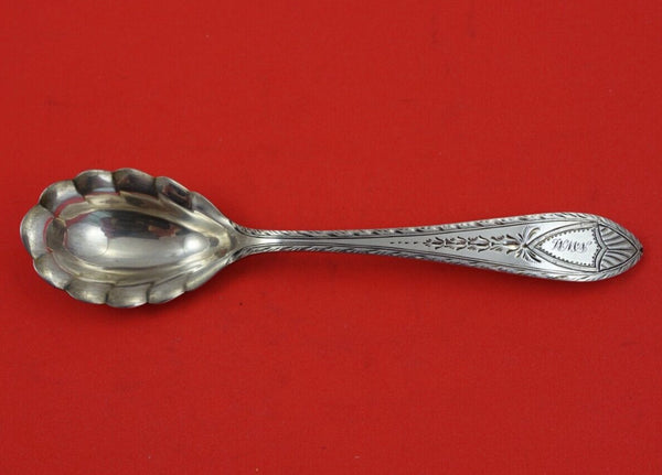 Faneuil Engraved by Tiffany and Co Sterling Silver Sugar Spoon 6" Serving