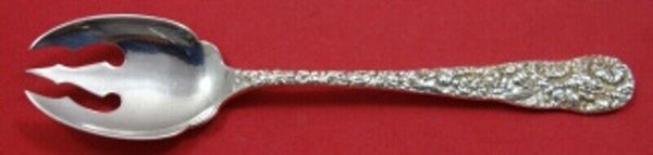 Chrysanthemum by Stieff Sterling Silver Ice Cream Fork Old Style Orig 5 7/8"