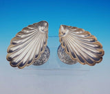 Durgin-Gorham Sterling Silver Compote Pair Raised Shell Bowl and Dolphin (#3552)