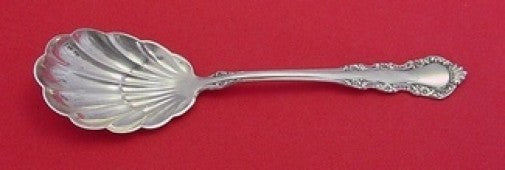 Georgian Rose by Reed & Barton Sterling Silver Sugar Spoon Shell 6 1/4"