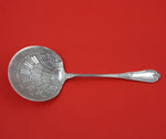 French .950 Silver Berry Spoon with Shell Bowl 8 3/4" Serving Silverware