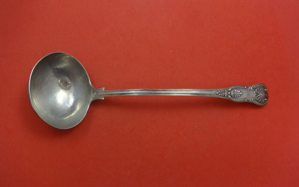 Kings English Sterling by Unknown Sterling Soup Ladle with Sh.Dc Marking 13 1/8"