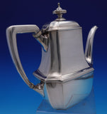 Hampton by Tiffany and Co Sterling Silver Tea Set 5pc w/ Tray (#8964) Wonderful!