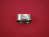 Floral by Unknown 800 Silver Napkin Ring Danish style 2" x 1 1/2" x 1 1/4"