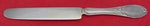 Coin Silver by Unknown Tea Knife Flat Handle Beaded 7 1/4"