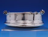 Grape by SJC .950 Silver and Wood Champagne Coaster 2" x 5" (#7787)