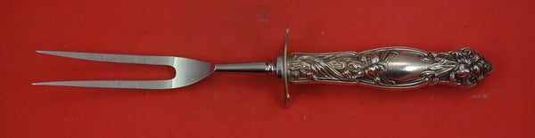 Frontenac by International Sterling Silver Roast Carving Fork HH WS 11 1/4"