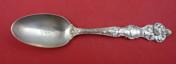 Flower of the Month by Wallace Sterling Teaspoon w/ Daisy April Taurus 5 7/8"