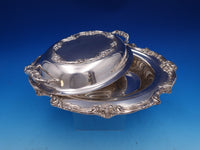 King Francis by Reed and Barton Silverplate Covered Vegetable Dish 1677 #8337