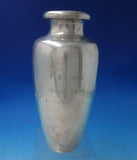 Japanese .950 Silver Vase Bright-Cut with Chrysanthemum Butterfly (#5708)