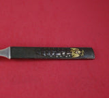 Kozuka by Tiffany and Co Sterling Copper Bronze Dinner Fork with Peacock 7 3/8"