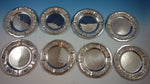 Aztec Rose by Maciel / Sanborns Sterling Silver Dessert Plates Set 8pc 6" #1756