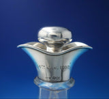 English Sterling Silver and Crystal Vinaigrette Bottle 8 1/4" x 5 1/2" (#5954)
