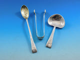 Lap Over Edge by Tiffany and Co Sterling Silver Flatware Set Service Acid Etched