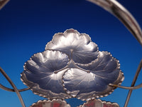 Reed and Barton Sterling Silver Candy Dish Leaf Motif with Handle #X103 (#8116)