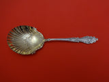 Raphael by Rogers & Hamilton Plate Silverplate Berry Spoon GW Shell Bowl 8 1/2"