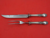 Brocade by International Sterling Silver Steak Carving Set 2pc HH WS Serving