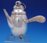 Blossom by William L. deMatteo Sterling Silver Tea Set 3pc #64 (#3734)