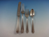 John Alden by Watson Sterling Silver Flatware Set 8 Service 45 Pcs "P" Monogram