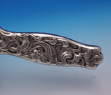 Heraldic by Whiting Sterling Silver Hand Mirror 10" x 5 1/2" (Broken) (#1244)