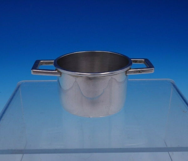 Olle Johanson Sterling Silver Toothpick Holder 1" Tall x 3" 2.16 ozt. (#4879)