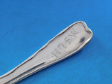 Lap Over Acid Etched by Tiffany Sterling Silver Regular Fork Birds Branch 7 1/4"