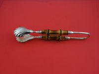 Tahiti by Buccellati Sterling Silver Ice Tong Bamboo handle 8 3/8"