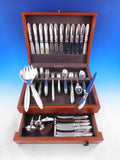 Cactus by Georg Jensen Sterling Silver Flatware Set 12 Service 115 pcs Dinner