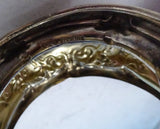 Gorham Sterling Silver Salt Dip Master Pair GW with Glass Liners #A1016 (#8635)