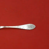 Antique Hammered by Shreve Sterling Silver Jelly Knife with Engraved Mono 7 3/4"