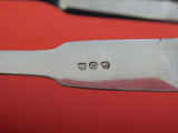 William and Samuel Knight English Georgian Sterling Silver Asparagus Tong Yoked
