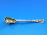Lap Over Edge Tiffany & Co Sterling Silver Demitasse Spoon GW Applied Fish Weeds