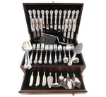 Chateau Rose by Alvin Sterling Silver Flatware Set for 18 Service 121 Pieces