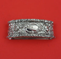 Rose by Stieff Sterling Silver Napkin Ring Oval 3" x 1" 1.1 ozt. Original