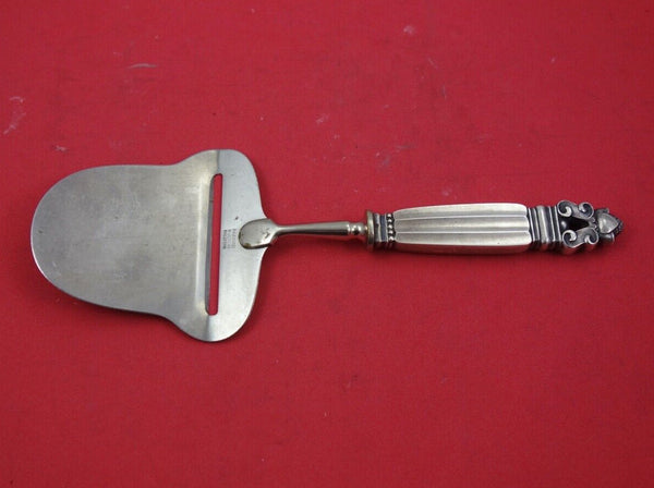 Acorn by Georg Jensen Sterling Silver Cheese Plane  8 1/4"