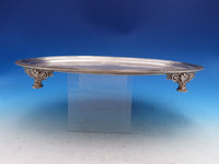 Beekman by Tiffany and Co Sterling Silver Serving Tray BC w/Flowers Footed #8179